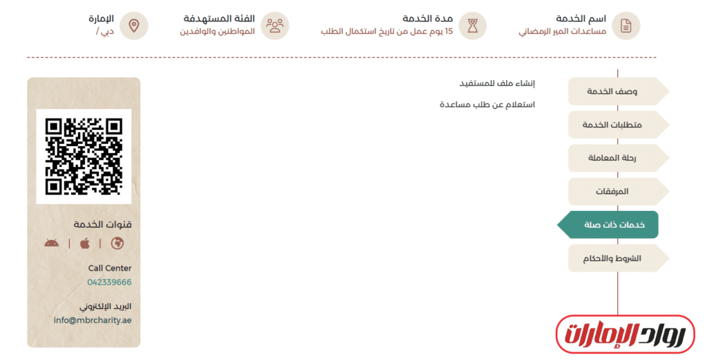 خطوات تنفيذ الخدمة إلكترونيًا